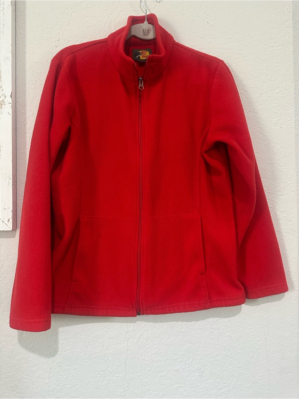 Bass Pro Shops Red Full-Zip Performance Fleece Jacket
